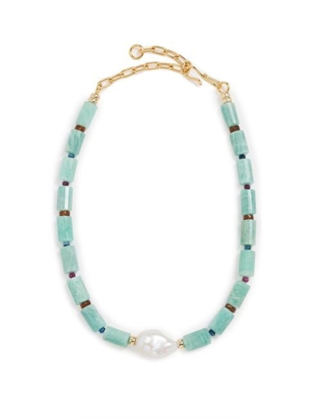 Lizzie Fortunato Blue Curio Necklace